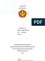 TUGAS AKHIR TAKSONOMI TUMBUHAN (Marifa Abidjala - A22120163 - Kls E)