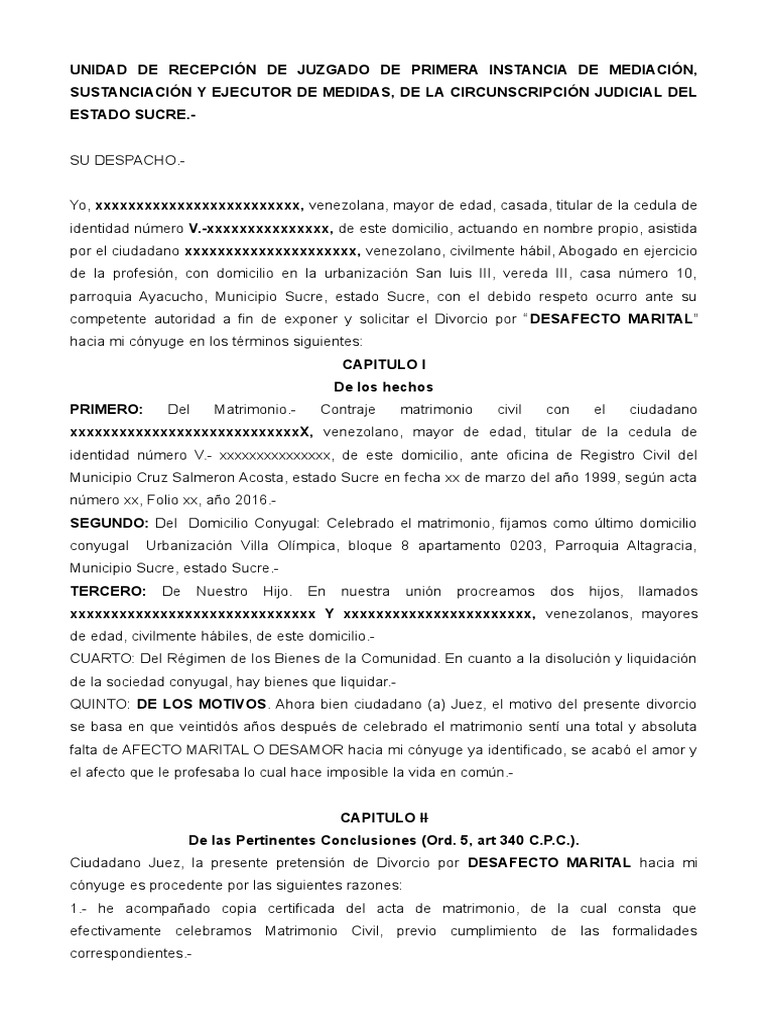 Divorcio Sentencia 446 | PDF | Divorcio | Matrimonio