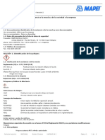 Hoja MSDS Mapei