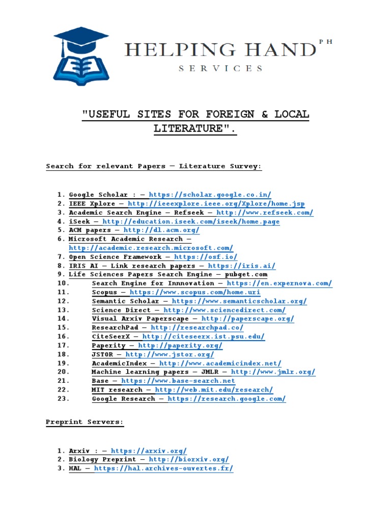 Research Tools for Academics | PDF | Open Access | Academic Publishing
