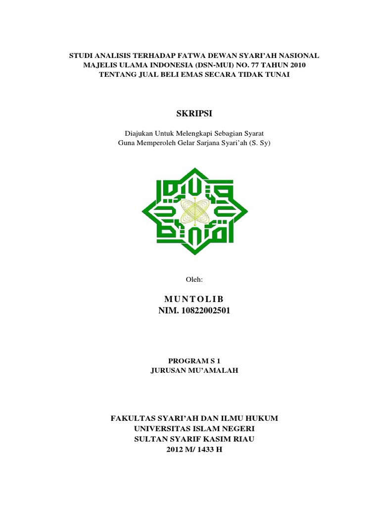 Fatwa DSN-MUI dan Jual Beli Online: Panduan Hukum Islam di Era Digital