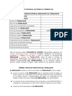 Contrato Individual de Trabajo A Término Fijo Administrador