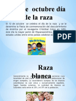 12 de Octubre Día de La Raza Marineila Velandia Pacheco