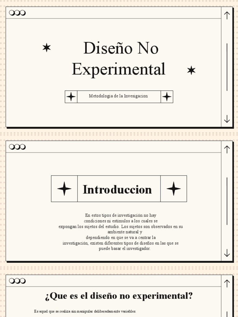 Diseño No Experimental en Investigación | PDF | Relaciones personales ...
