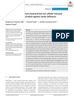 Tulathromycin Enhances Humoral but Not Cellular Immune Response in Pigs Vaccinated Against Swine Influenza - 2019年