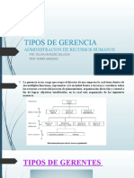 Tipos de Gerencia