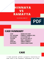 Chinnaya Vs Ramayya