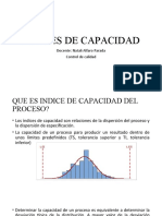 Indices de Capacidad