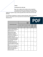 Analisis Cualitativo de Riesgos