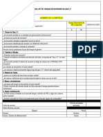 Check list de tanque estacionario de gas LP