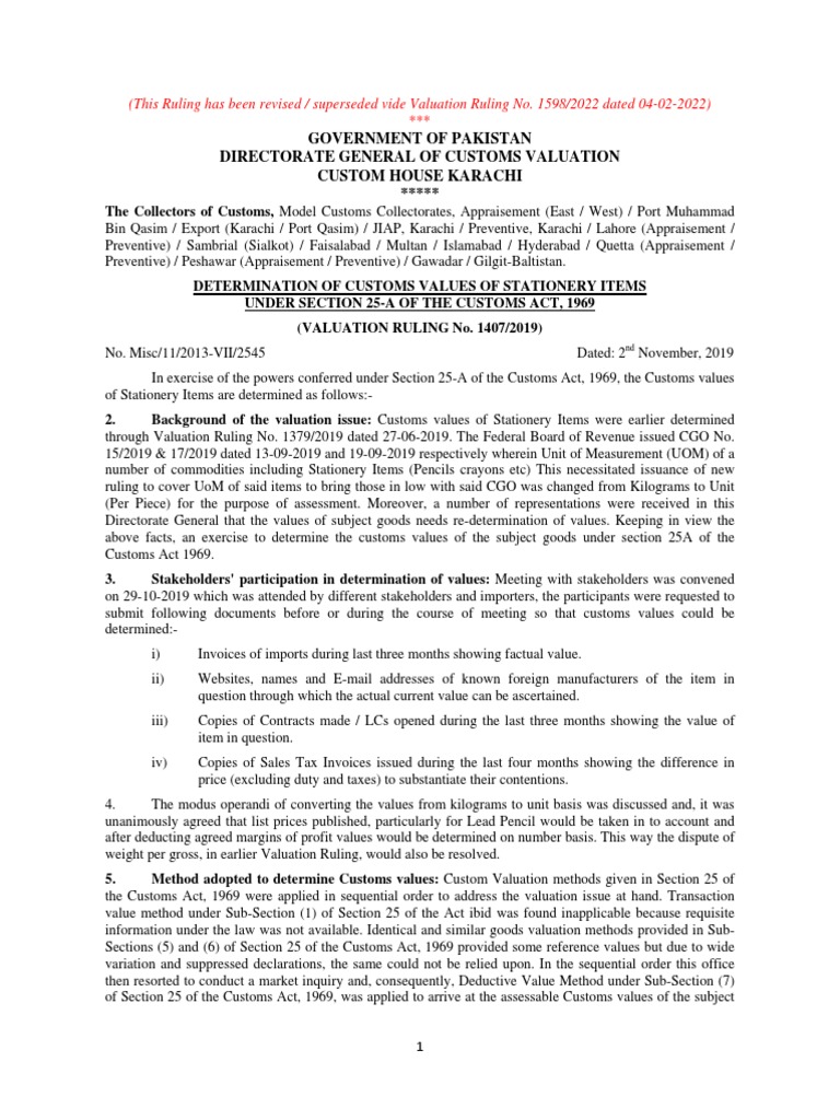 Valuation Ruling PDF Pen