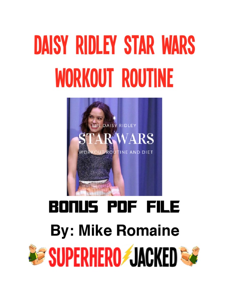 Daisy Ridley | PDF | Weight Training | Recreation
