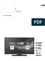 JVC 40' LED Smart HD TV LT-40C750 (A) Manual