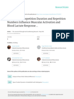 Variations in Repetition Duration and Repetition Numbers Influence Muscular Activation - Lacerda 2016