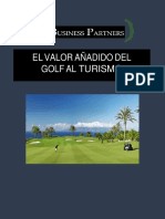 Estudio El Valor Añadido Del Golf Al Turismo