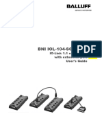 BNI IOL-104-S02-R012: IO-Link 1.1 Sensor Hub With Extension Port User's Guide