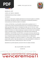 Modelo Carta solicitud de ayuda económica  Política 