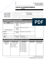 Triaje y Plan de Evaluación Instrumental