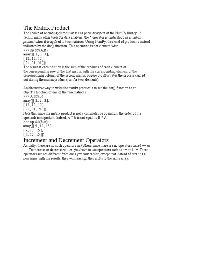 Matrix | PDF