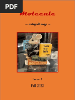 Molecule: A Tiny Lit Mag. Issue 7. Fall 2022.