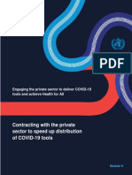 BRIEF 6 - Contracting With The Private Sector To Speed Up Distribution of COVID-19 Tools v2