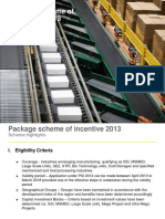 Package Scheme Incentives