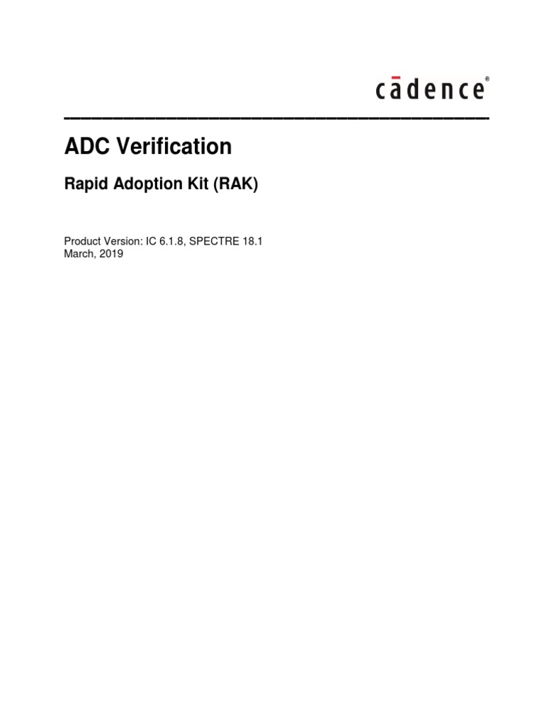 ADC Verification RAK | PDF | Analog To Digital Converter | Digital To ...