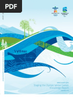 Download Staging the Olympic Winter Games Knowledge Report by BobMackin SN59480067 doc pdf