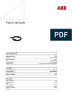 PSECA USB cable details