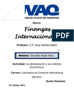 La Globalización y Sus Efectos Económicos, Seivi González Rojas