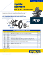 Moog Complete Knuckle Assembly Bulletin