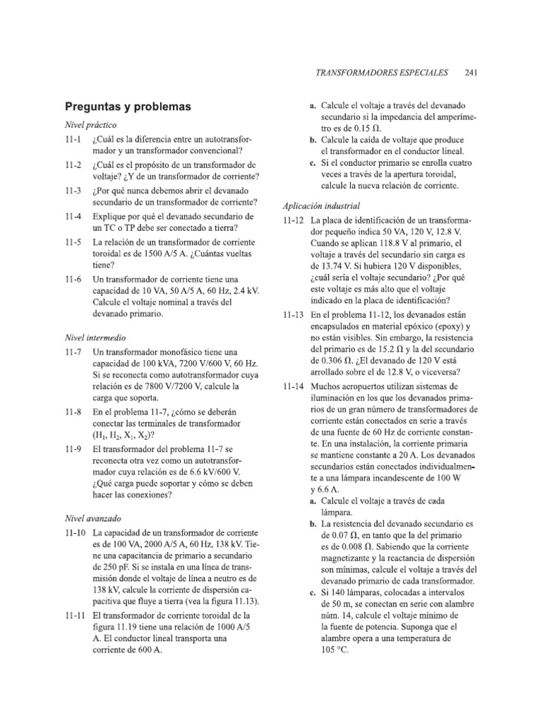 Ejercicios Cap 11 | PDF