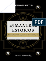 45 Mantras Estoicos para Vivir Más El Presente