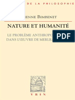 Bimbenet - Nature Et Humanité