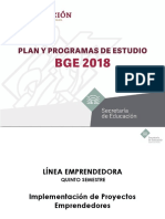 SEM5 Implementación de Proyectos Emprendedores