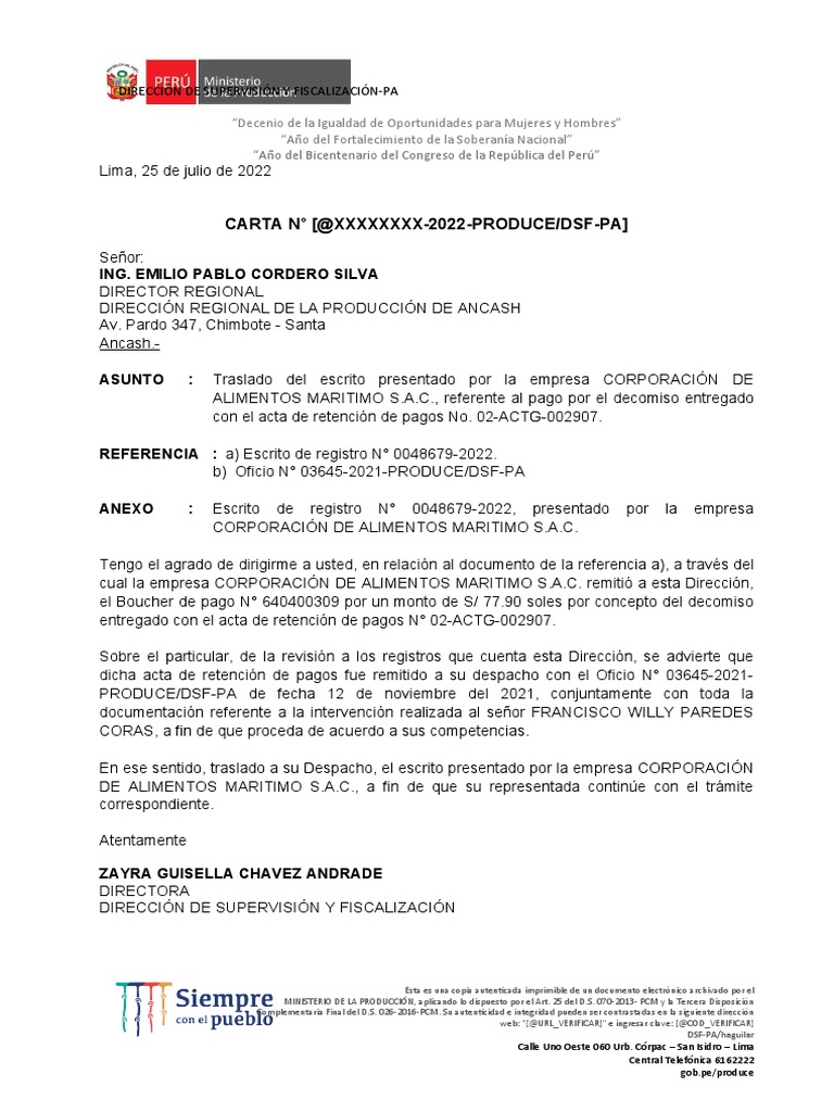 Modelo Carta Produce PDF