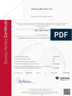ISO 14001 Certificate Meta-Plast Valid Until 31.12.2024 EN