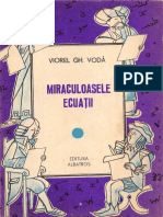 Miraculoasele Ecuatii - V. Gh. Voda (1987)