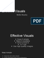 Effective Visuals