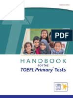 TOEFL Primary Handbook 2019