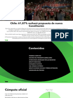 Chile Resultado Plebiscito Constitucional 04.09.2022