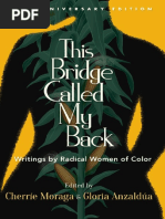 This Bridge Called My Back Writings by Radical Women of Color - Fortieth Anniversary Edition - MORAGA