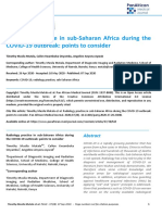 Radiology Practice in Sub-Saharan Africa