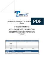 TERR-RHRS-PRO.200 Seleccion de Personal