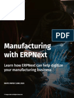 Manufacturing With ERPNext