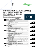 FR-F700-NA (North American Version Version Basic Manual) - Ib0600216engb