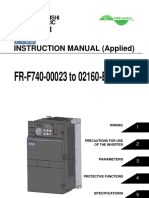 FR-F740-EC (European Version Version Applied Manual) - Ib0600193enga