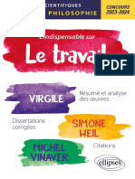 Lindispensable Sur Le Travail. Virgile, Géorgiques Simone Weil, La Condition Ouvrière Michel Vinaver, Par-Dessus Bord (Etc.)