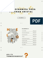 Termodinamika Pada Susunan Kristal