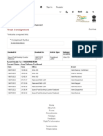 Track Consignment Vikrant Tiwari Naryana Filings